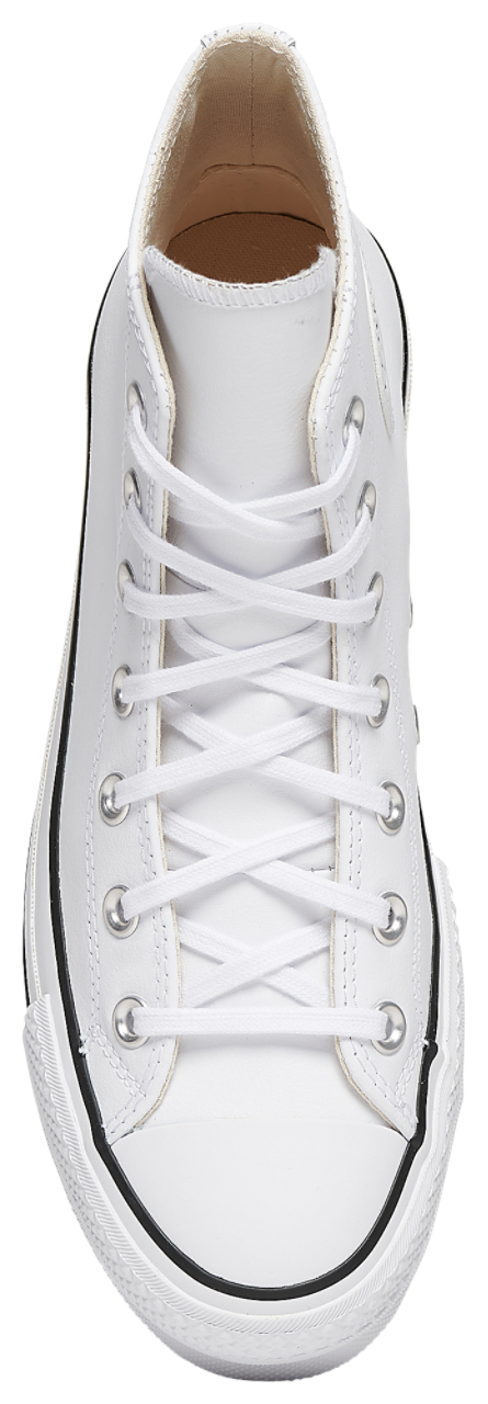 Converse All Star Platform Hi Leather Image 5 of 6. Tap to open photo gallery.