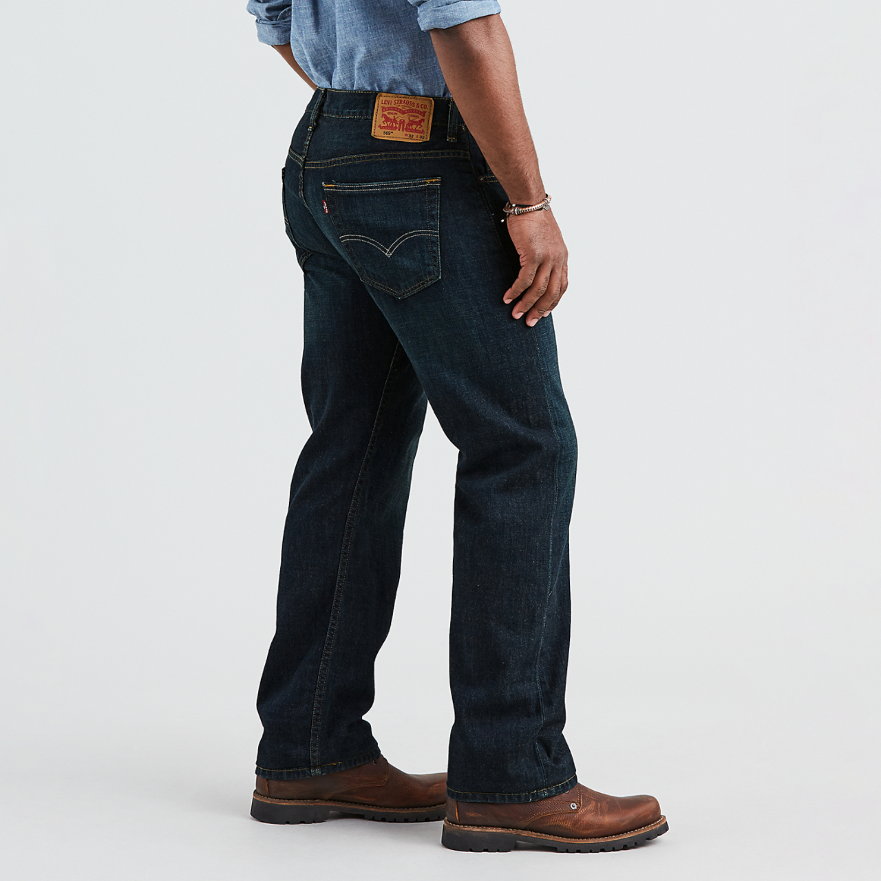 Levi's 569 Loose Straight Jeans Image 7 of 7. Tap to open photo gallery.