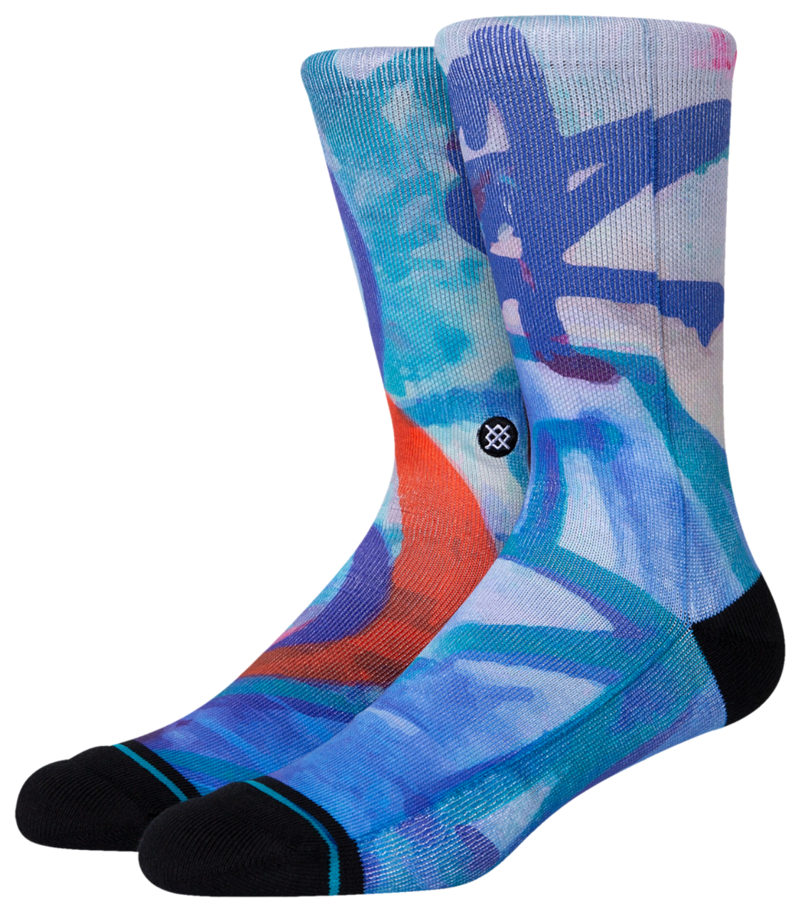 Stance Stash Wall Crew Socks Image 1 of 1. Tap to open photo gallery.