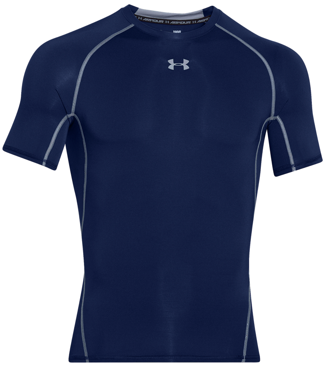 Under Armour HeatGear Armour Compression S/S Football T-Shirt Image 4 of 4. Tap to open photo gallery.