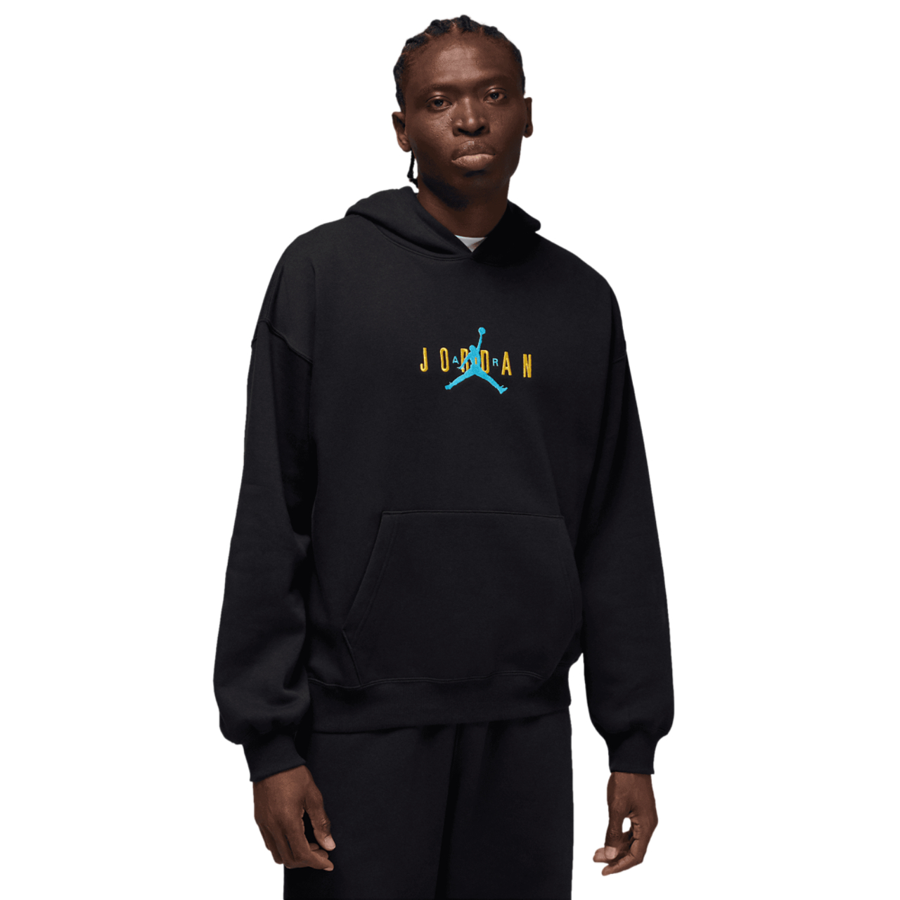 Jordan Brooklyn Oversize Stretch Pullover Hoodie - Men's | Foot