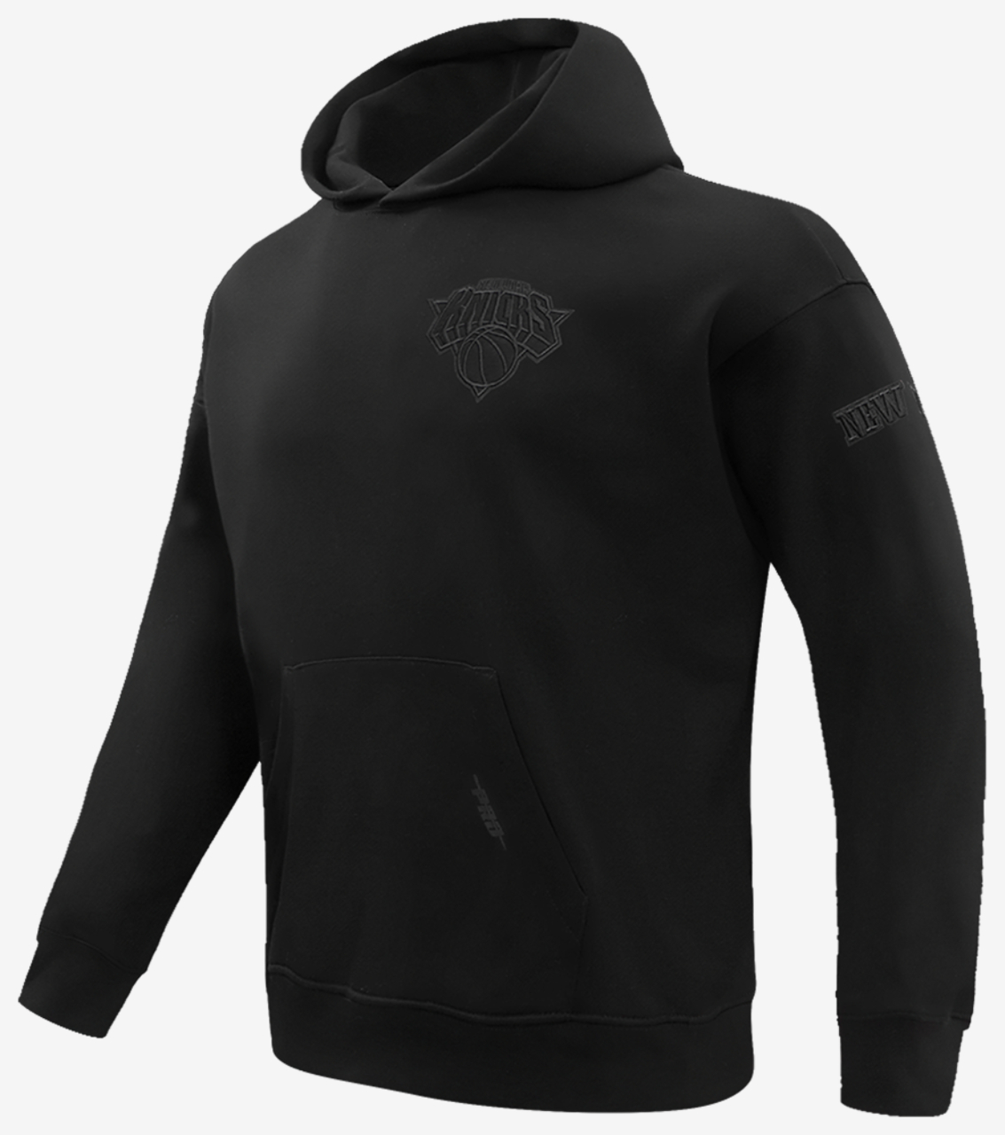 Pro Standard KNICKS NEUTRAL DROP SHOULDER FLC PO HOODIE Image 3 of 7. Tap to open photo gallery.
