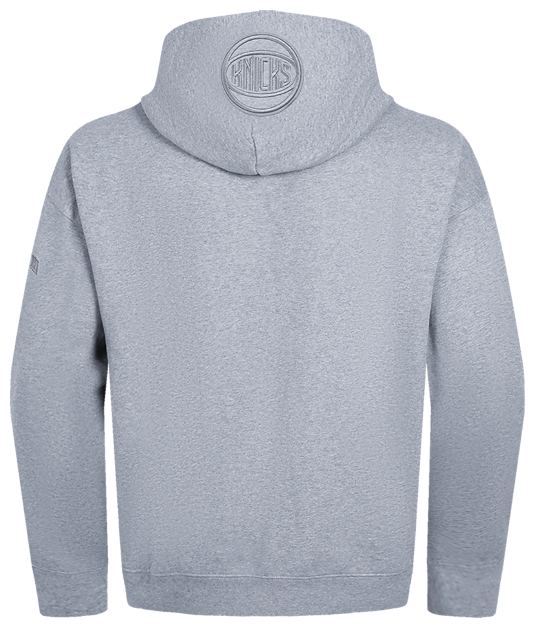 Pro Standard KNICKS NEUTRAL DROP SHOULDER FLC PO HOODIE Image 2 of 7. Tap to open photo gallery.