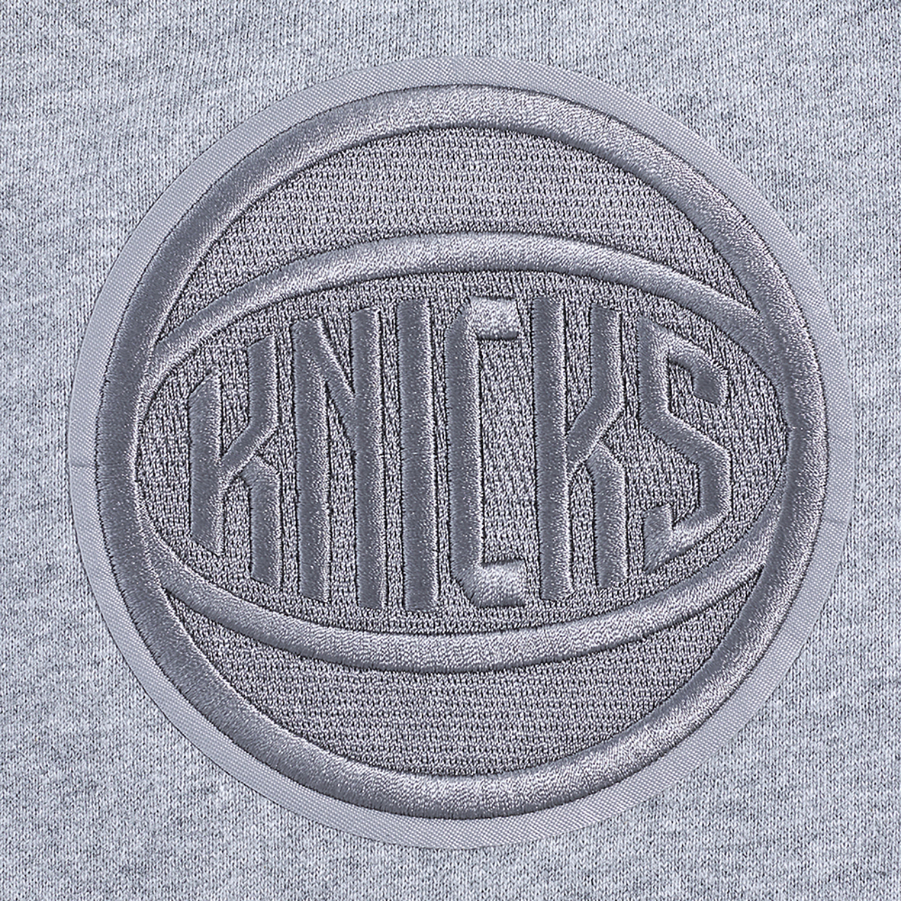 Pro Standard KNICKS NEUTRAL DROP SHOULDER FLC PO HOODIE Image 6 of 7. Tap to open photo gallery.