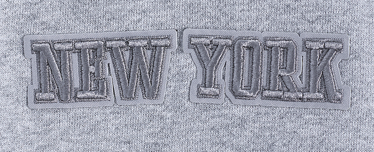 Pro Standard KNICKS NEUTRAL DROP SHOULDER FLC PO HOODIE Image 7 of 7. Tap to open photo gallery.