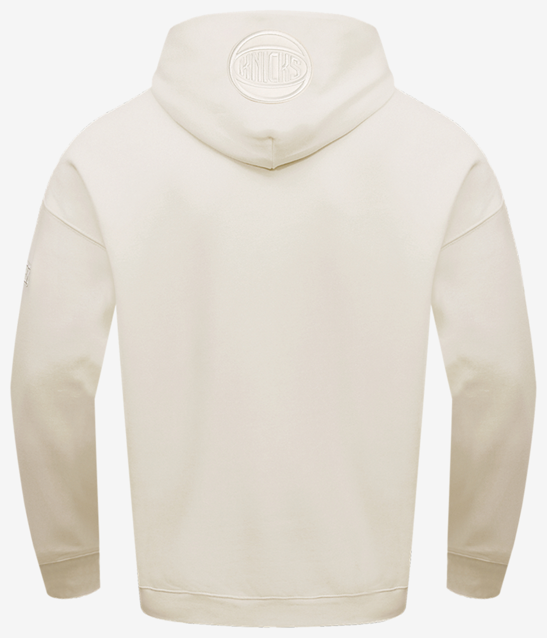 Pro Standard KNICKS NEUTRAL DROP SHOULDER FLC PO HOODIE Image 2 of 7. Tap to open photo gallery.