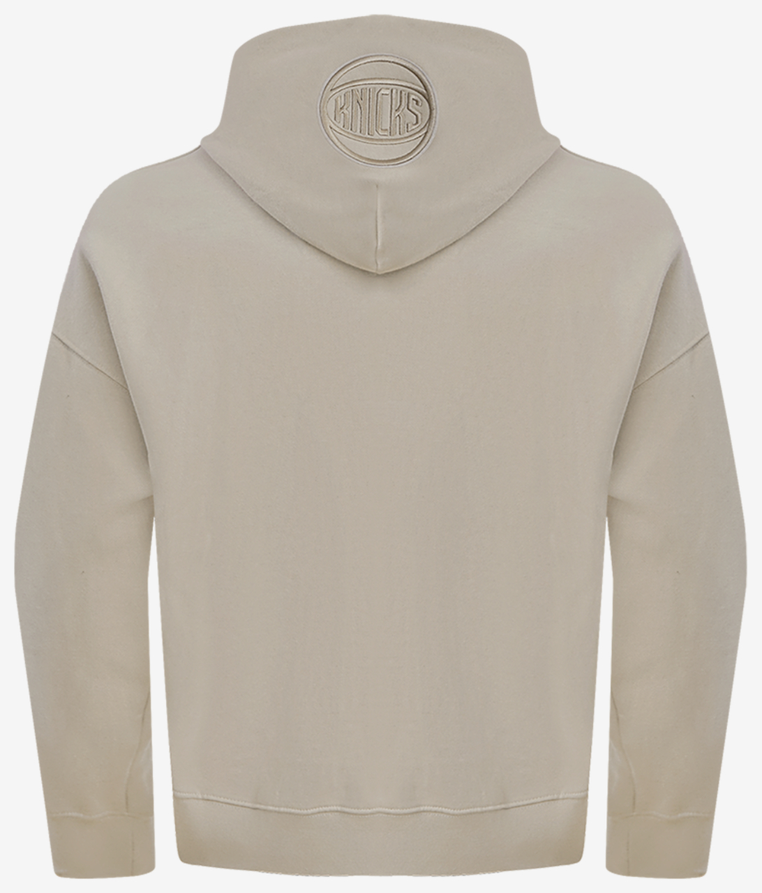 Pro Standard KNICKS NEUTRAL DROP SHOULDER FLC PO HOODIE Image 2 of 7. Tap to open photo gallery.