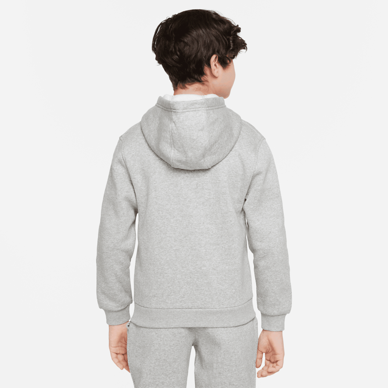 Nike NSW Club Fleece Full-Zip LBR Hoodie  Image 3 of 3. Tap to open photo gallery.
