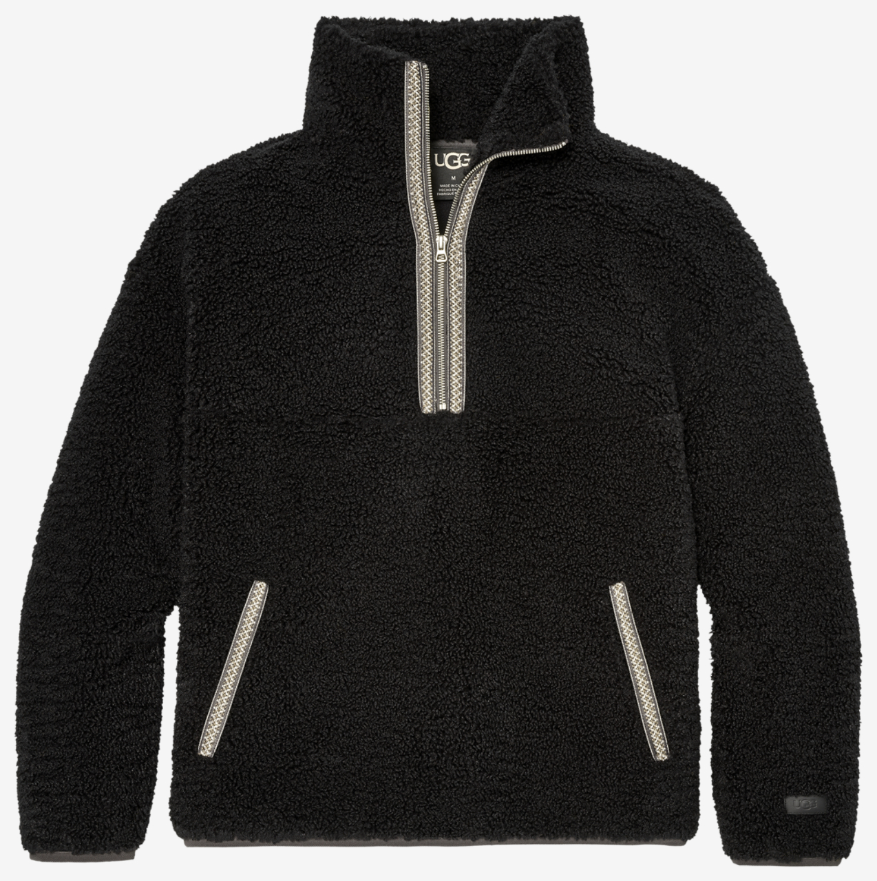 UGG Braid Half-Zip Hoodie Image 1 of 1. Tap to open photo gallery.