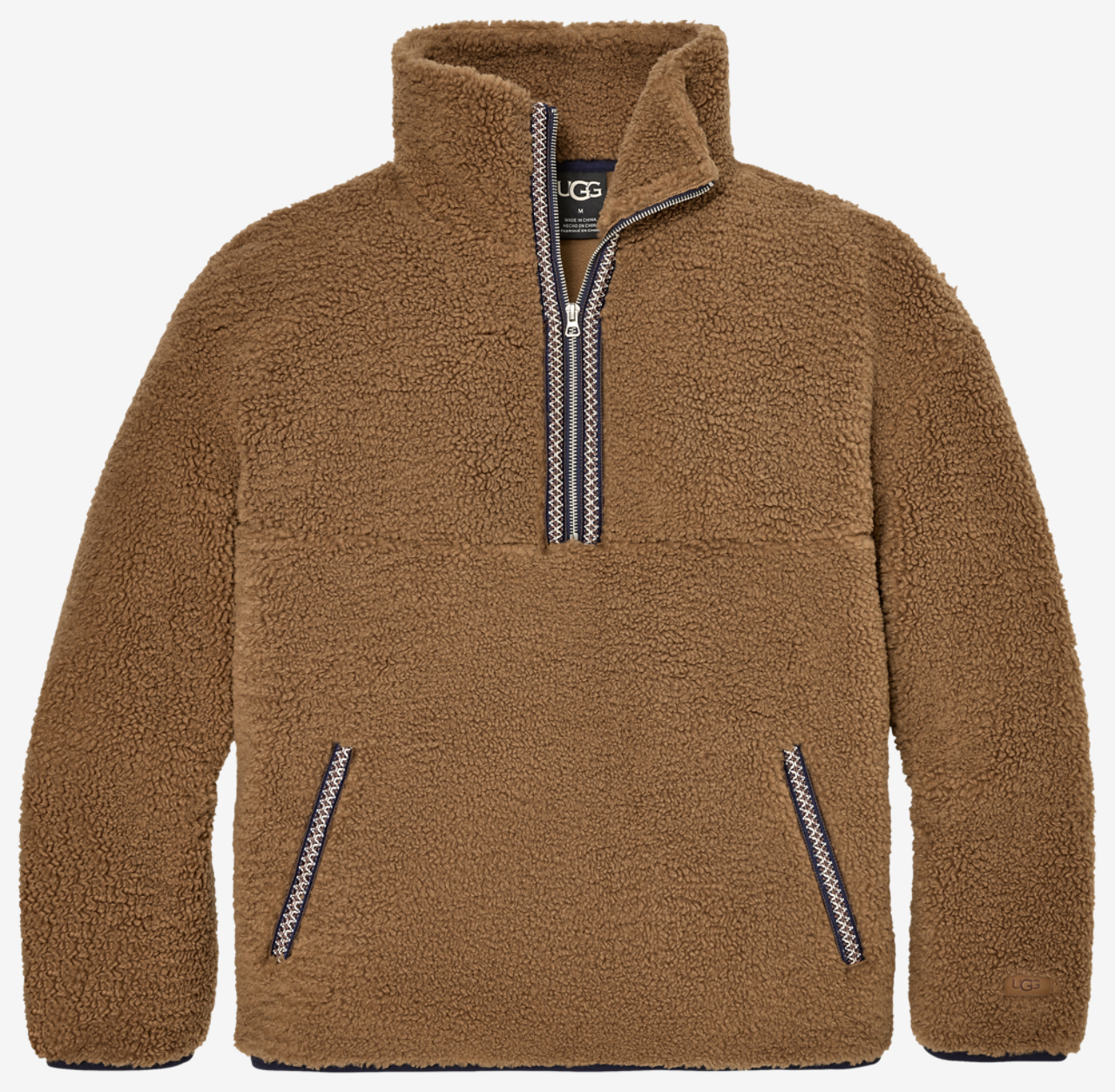 UGG Braid Half-Zip Hoodie Image 1 of 1. Tap to open photo gallery.