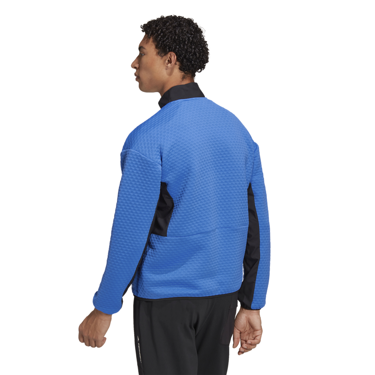 adidas Hike Half Zip Fleece  Image 4 of 6. Tap to open photo gallery.