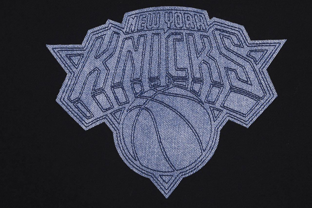 Pro Standard Knicks Pullover Hoodie Image 7 of 8. Tap to open photo gallery.