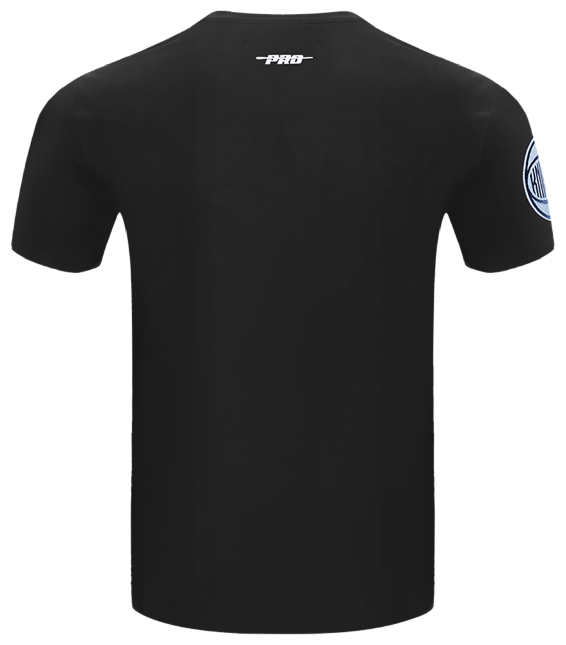 Pro Standard Knicks Classic Chenille Double Knit T-Shirt Image 2 of 6. Tap to open photo gallery.