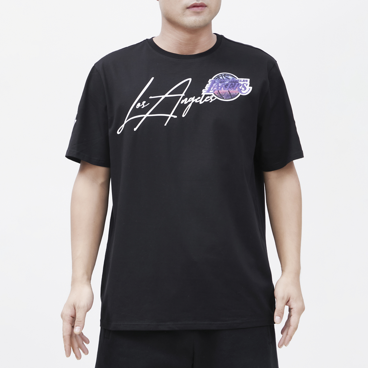 Pro Standard Lakers City Scape T-Shirt Image 1 of 4. Tap to open photo gallery.