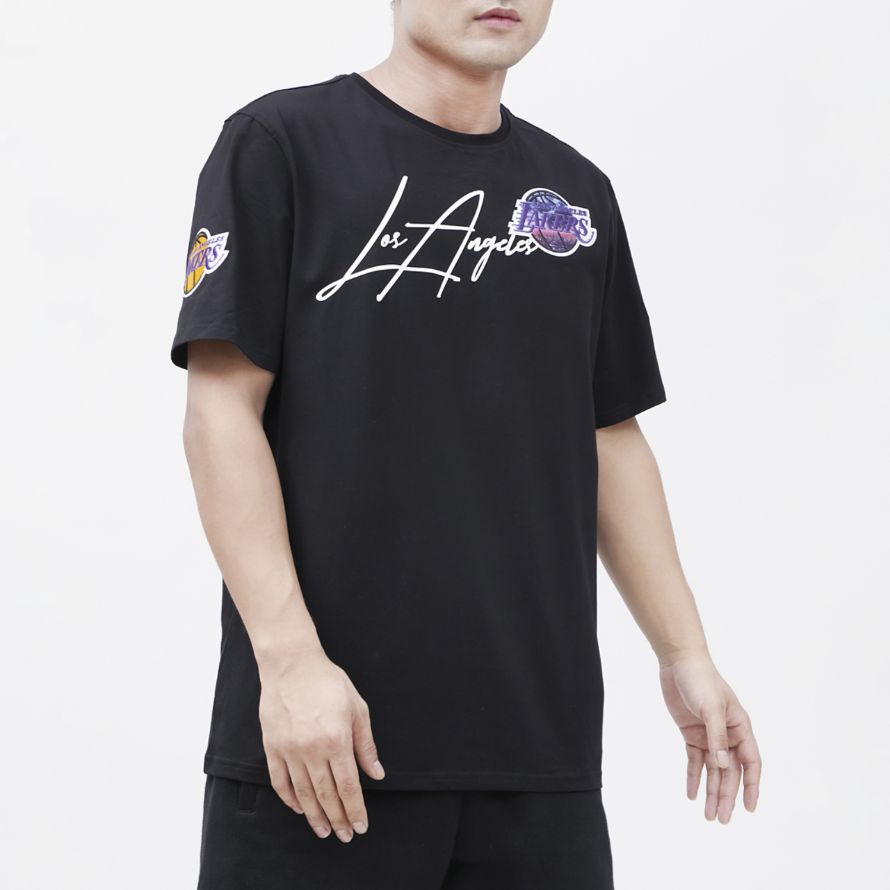 Pro Standard Lakers City Scape T-Shirt Image 3 of 4. Tap to open photo gallery.