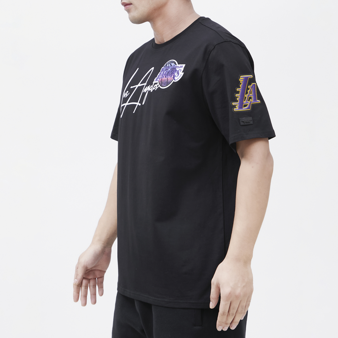 Pro Standard Lakers City Scape T-Shirt Image 4 of 4. Tap to open photo gallery.