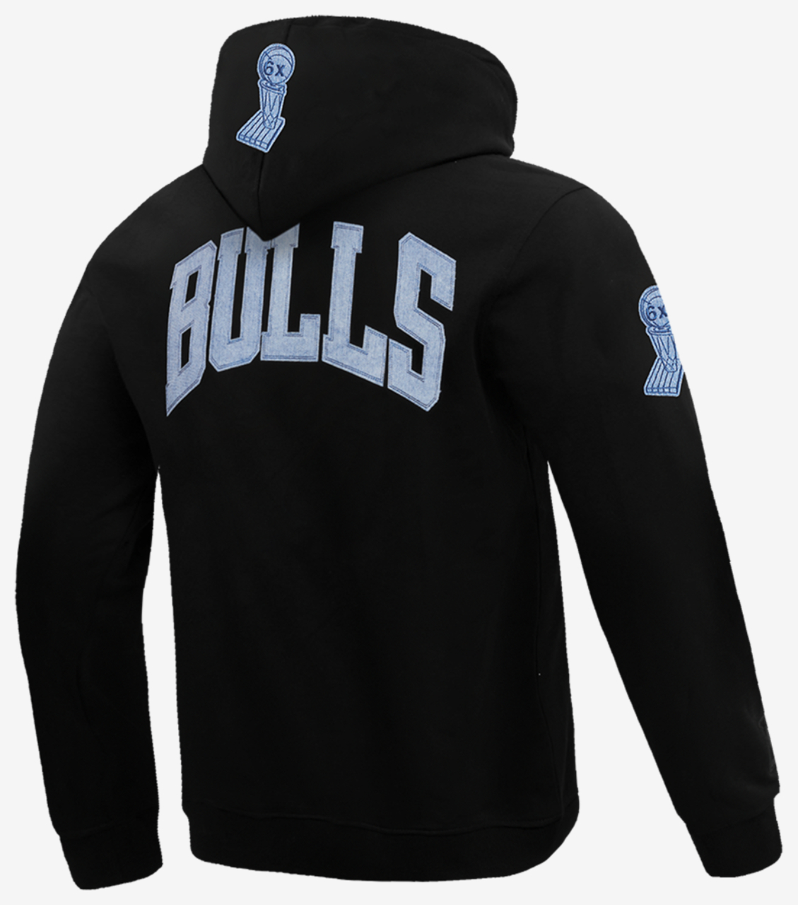 Pro Standard Bulls Logo Hoodie Image 4 of 7. Tap to open photo gallery.