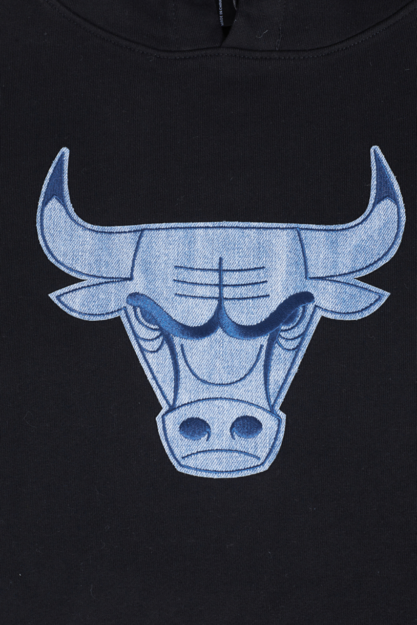 Pro Standard Bulls Logo Hoodie Image 5 of 7. Tap to open photo gallery.