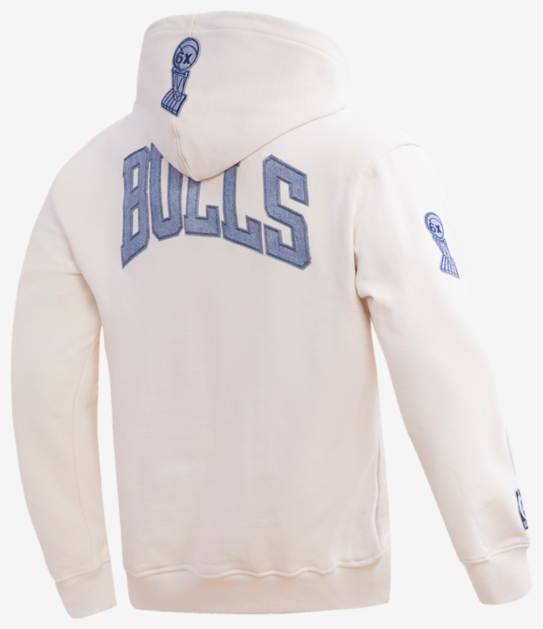 Pro Standard Bulls Logo Hoodie Image 4 of 7. Tap to open photo gallery.