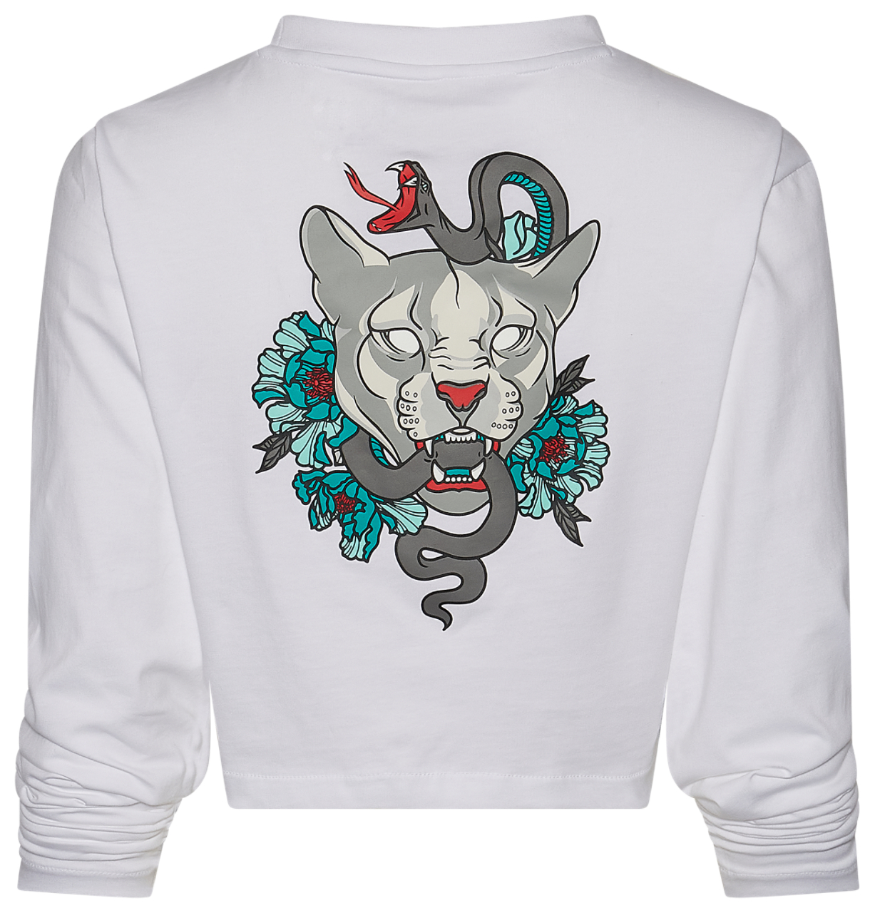 PUMA Tribes Long Sleeve T-Shirt Image 2 of 2. Tap to open photo gallery.