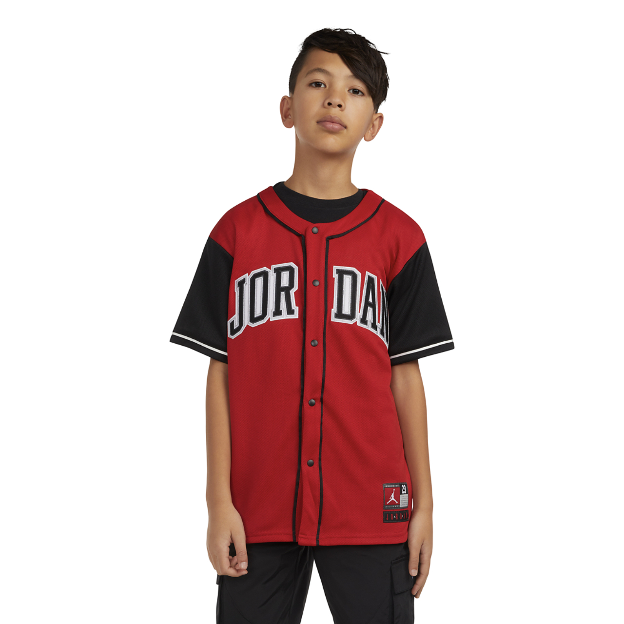 Jordan HBR Baseball Jersey Image 1 of 7. Tap to open photo gallery.