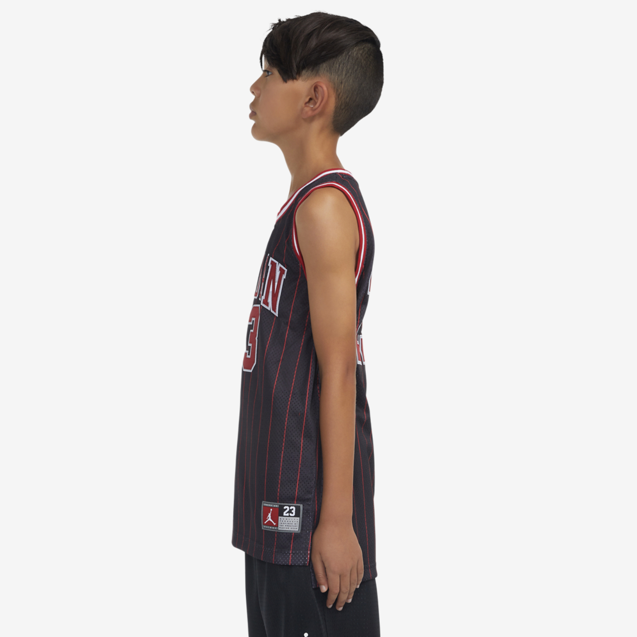 Jordan AJ 23 AOP Jersey Image 3 of 10. Tap to open photo gallery.