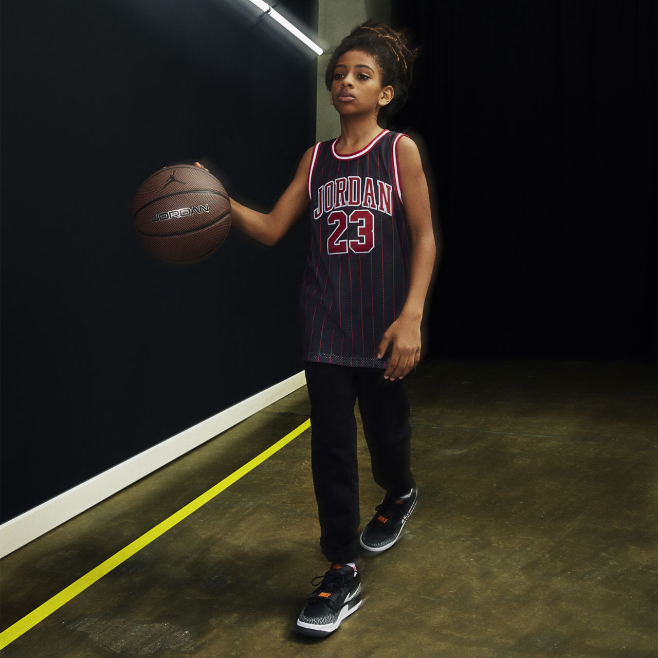 Jordan AJ 23 AOP Jersey Image 9 of 10. Tap to open photo gallery.