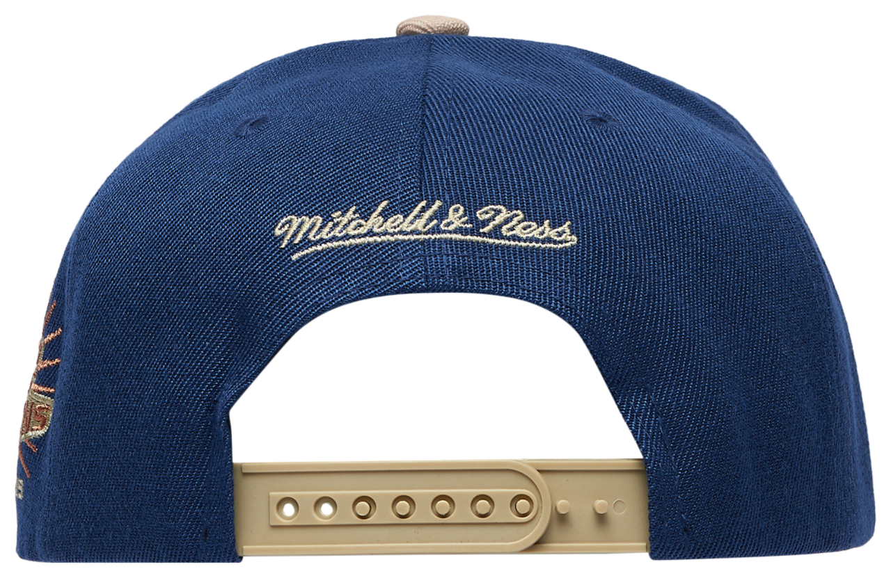 Mitchell & Ness White Sox Navy & Tan Pro Pinch Cap Image 4 of 5. Tap to open photo gallery.