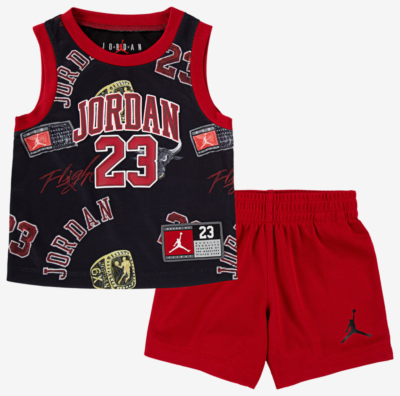 Jordan 23 Printed Jersey Set Image 1 of 6. Tap to open photo gallery.