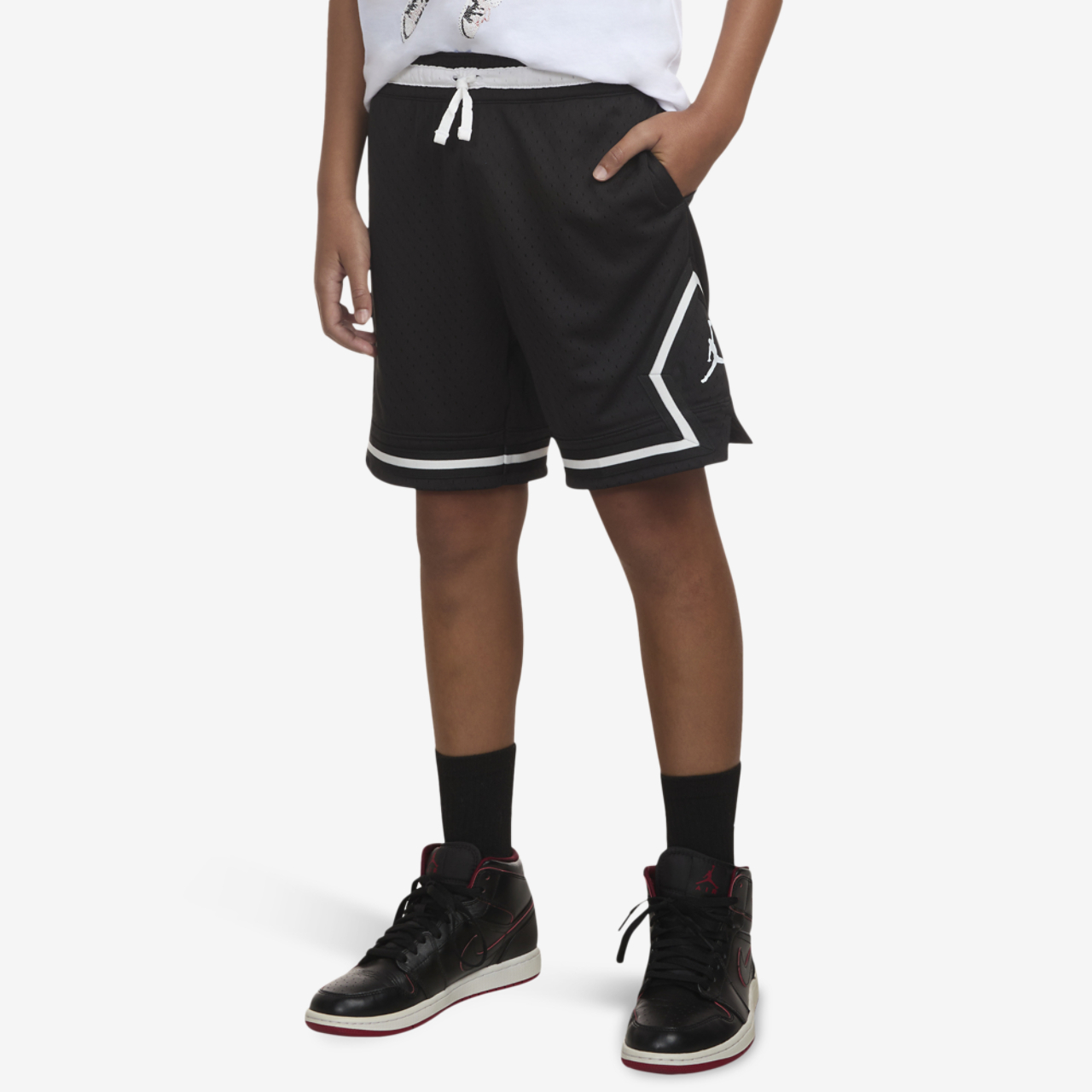 Jordan Sport Diamond Shorts Image 4 of 8. Tap to open photo gallery.