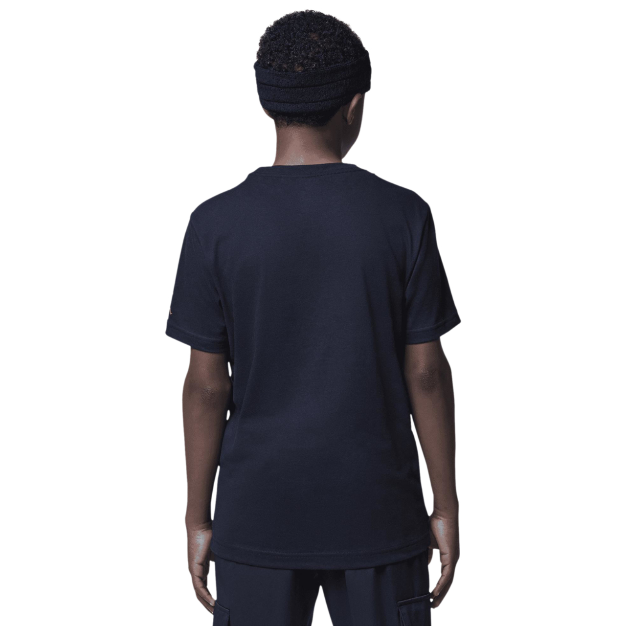 Jordan HBR Shine Jumpman Short Sleeve T-Shirt Image 2 of 5. Tap to open photo gallery.