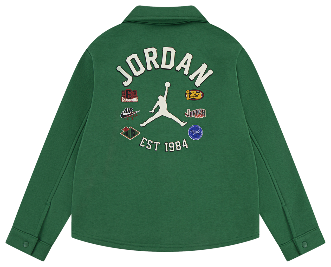 Jordan Court Of Legends Fleece Shacket Image 2 of 4. Tap to open photo gallery.