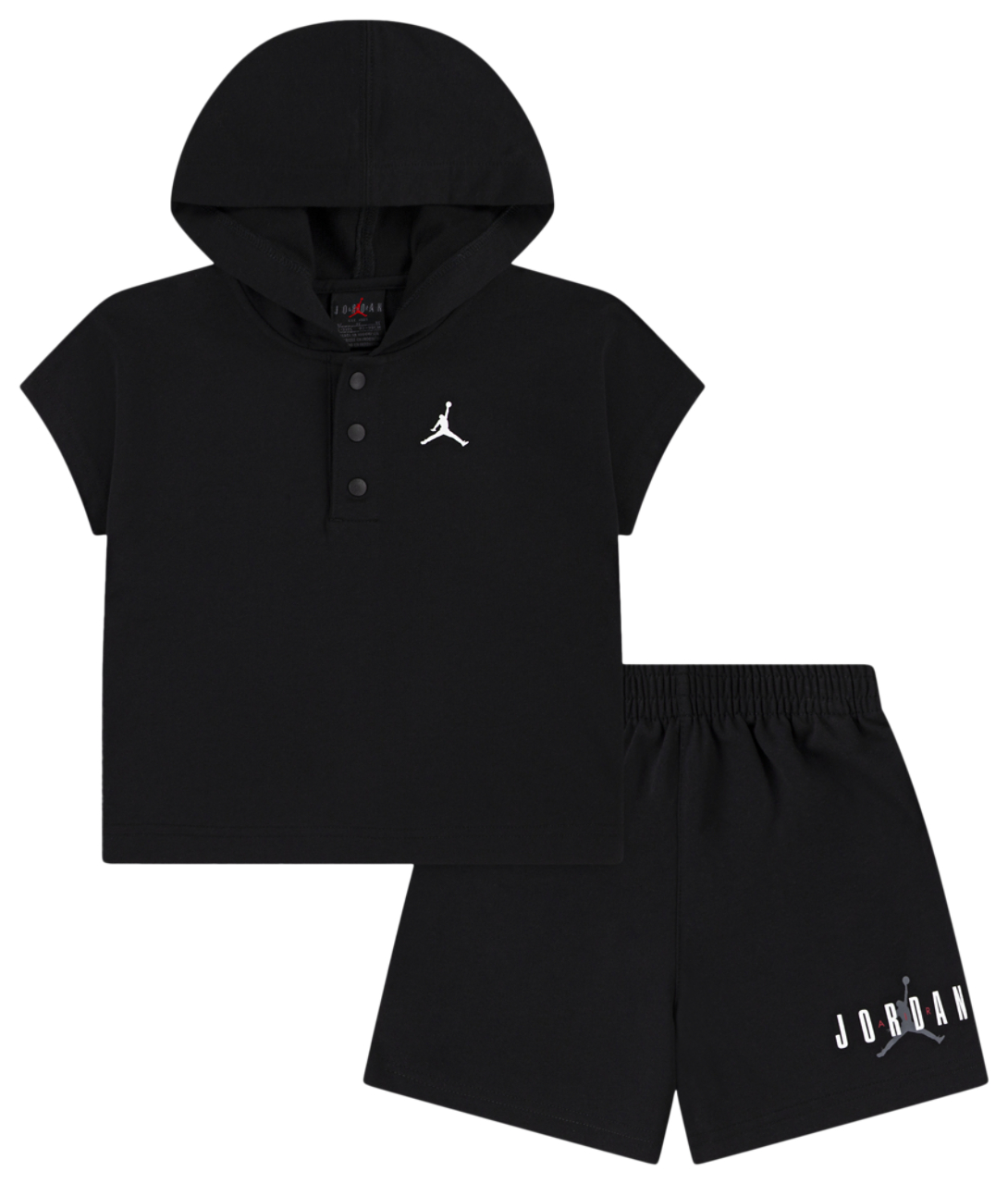 Jordan Hoodie Henley Fitted Set Image 1 of 5. Tap to open photo gallery.