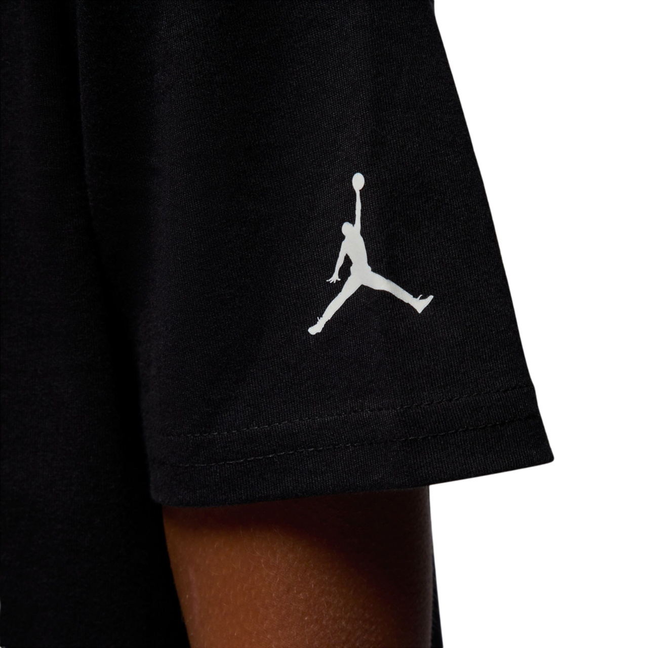 Jordan Skeleton Jumpman T-Shirt Image 4 of 8. Tap to open photo gallery.