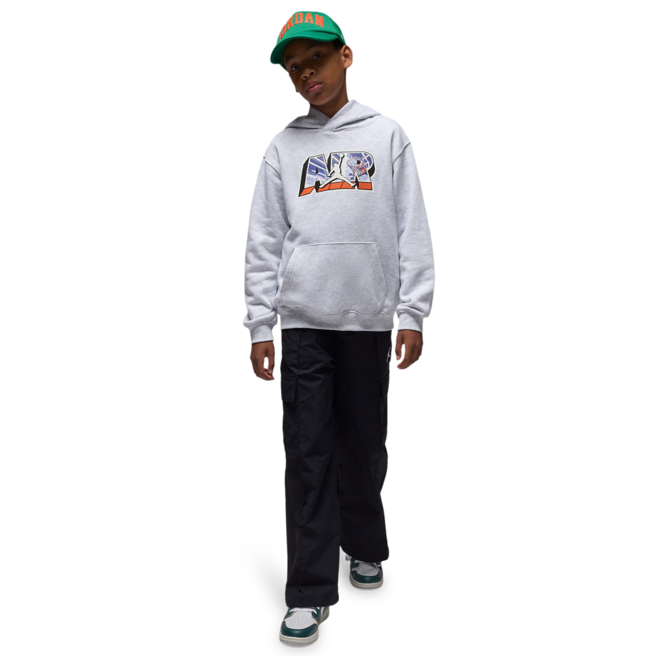 Jordan Air Postcard Hoodie Image 5 of 7. Tap to open photo gallery.