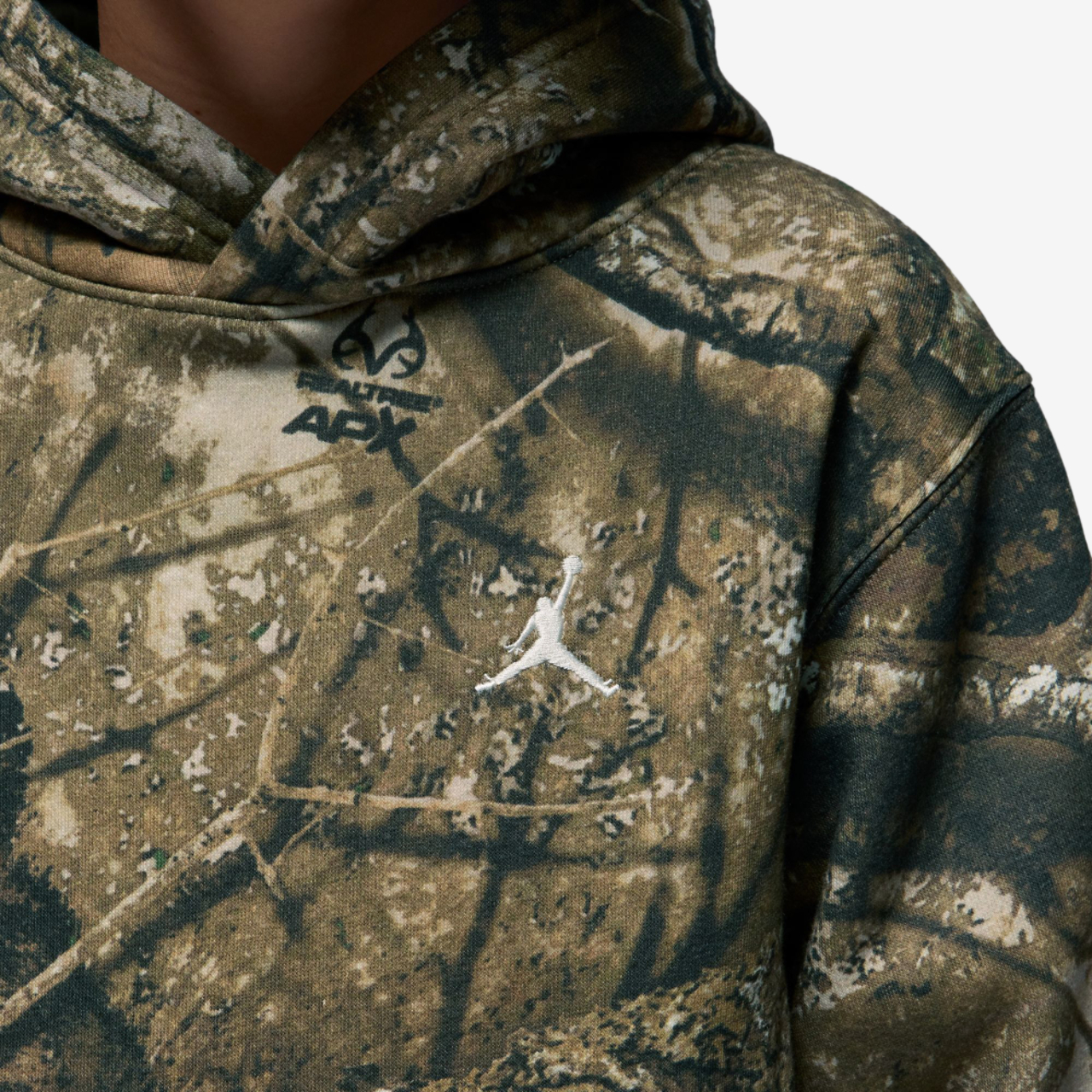 Jordan MVP Fleece RLT Pullover Hoodie Image 3 of 11. Tap to open photo gallery.