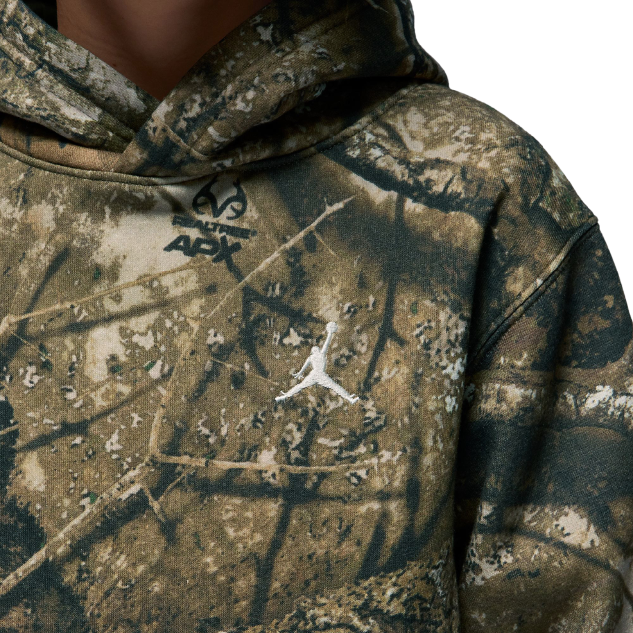 Jordan MVP Fleece RLT Pullover Hoodie Image 3 of 11. Tap to open photo gallery.