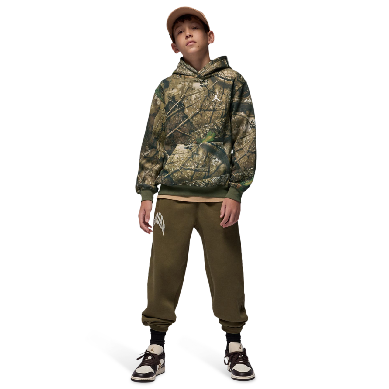 Jordan MVP Fleece RLT Pullover Hoodie Image 5 of 11. Tap to open photo gallery.