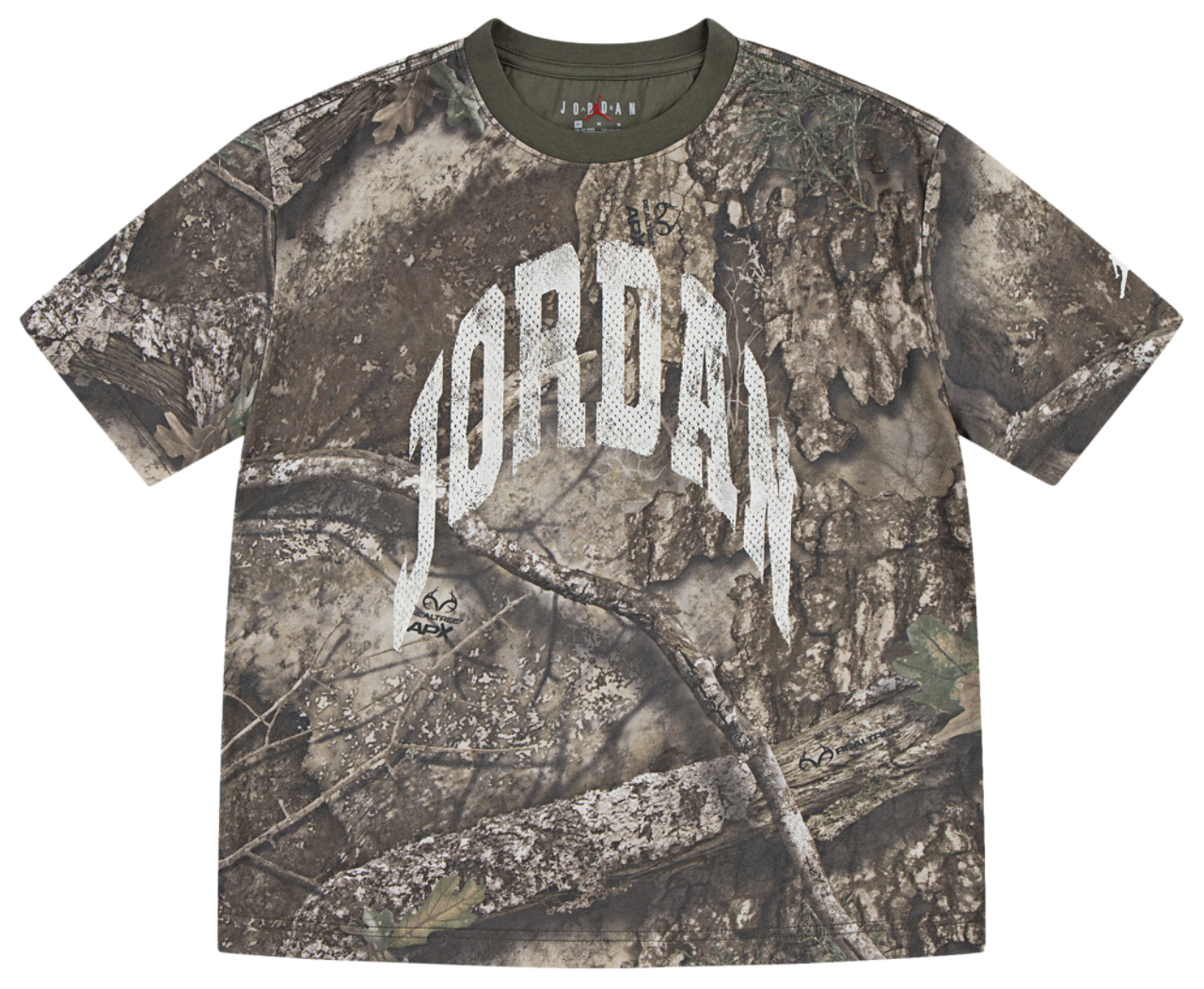 Jordan MVP Distressed WM Short Sleeve T-Shirt Image 1 of 4. Tap to open photo gallery.