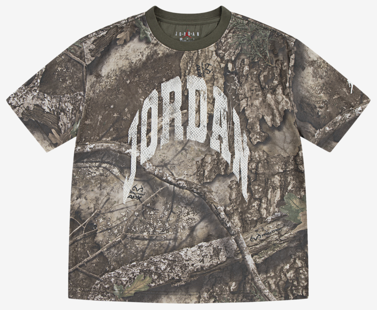 Jordan MVP Distressed WM Short Sleeve T-Shirt Image 1 of 4. Tap to open photo gallery.