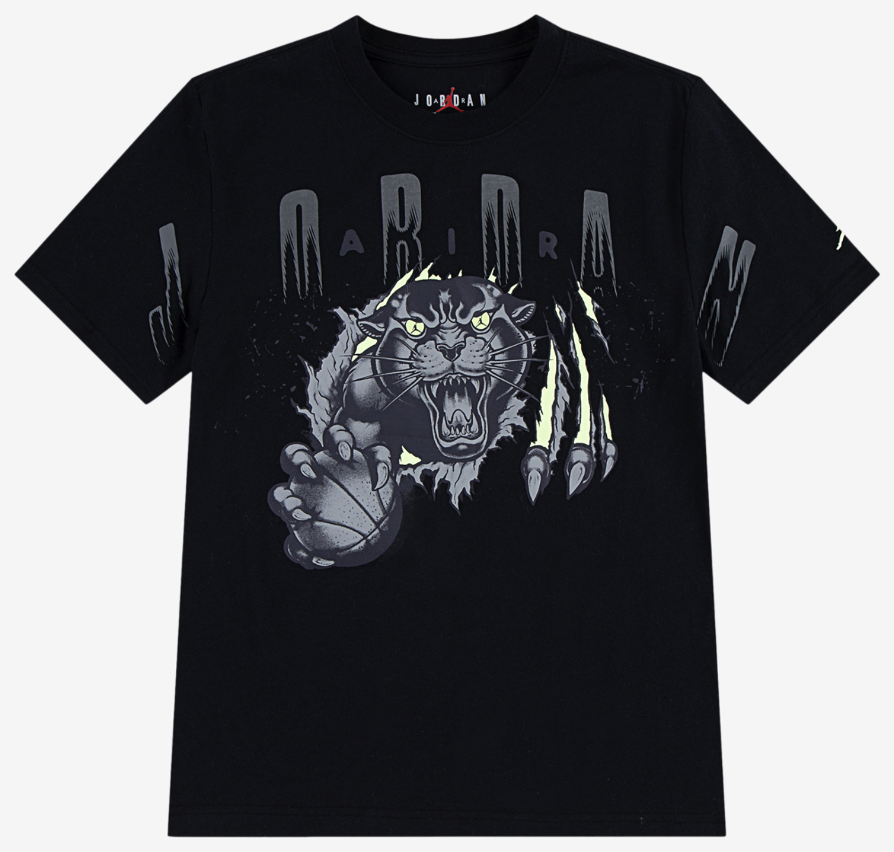Jordan Unleash The Beast Short Sleeve T-Shirt Image 1 of 4. Tap to open photo gallery.