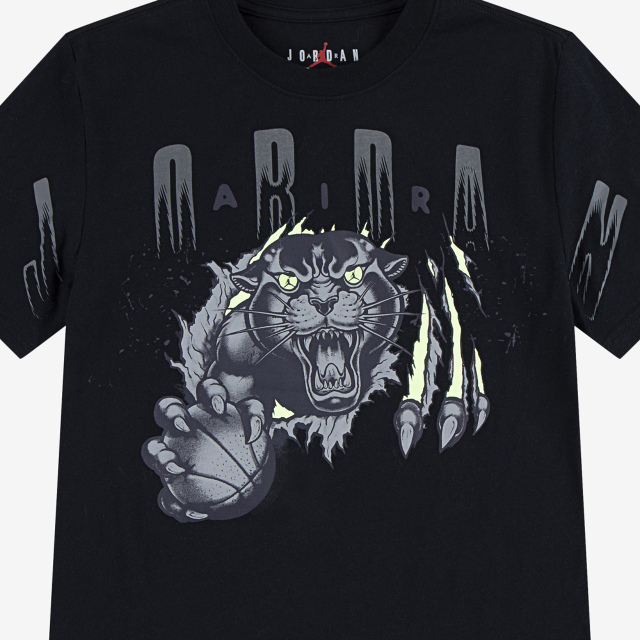 Jordan Unleash The Beast Short Sleeve T-Shirt Image 3 of 4. Tap to open photo gallery.