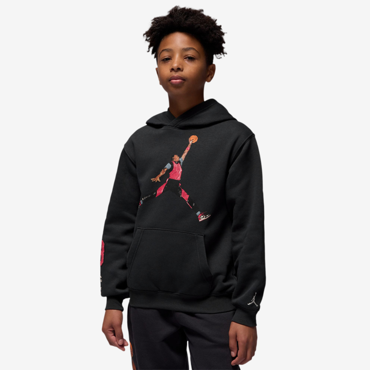 Jordan Sketch Pullover Hoodie Image 1 of 9. Tap to open photo gallery.