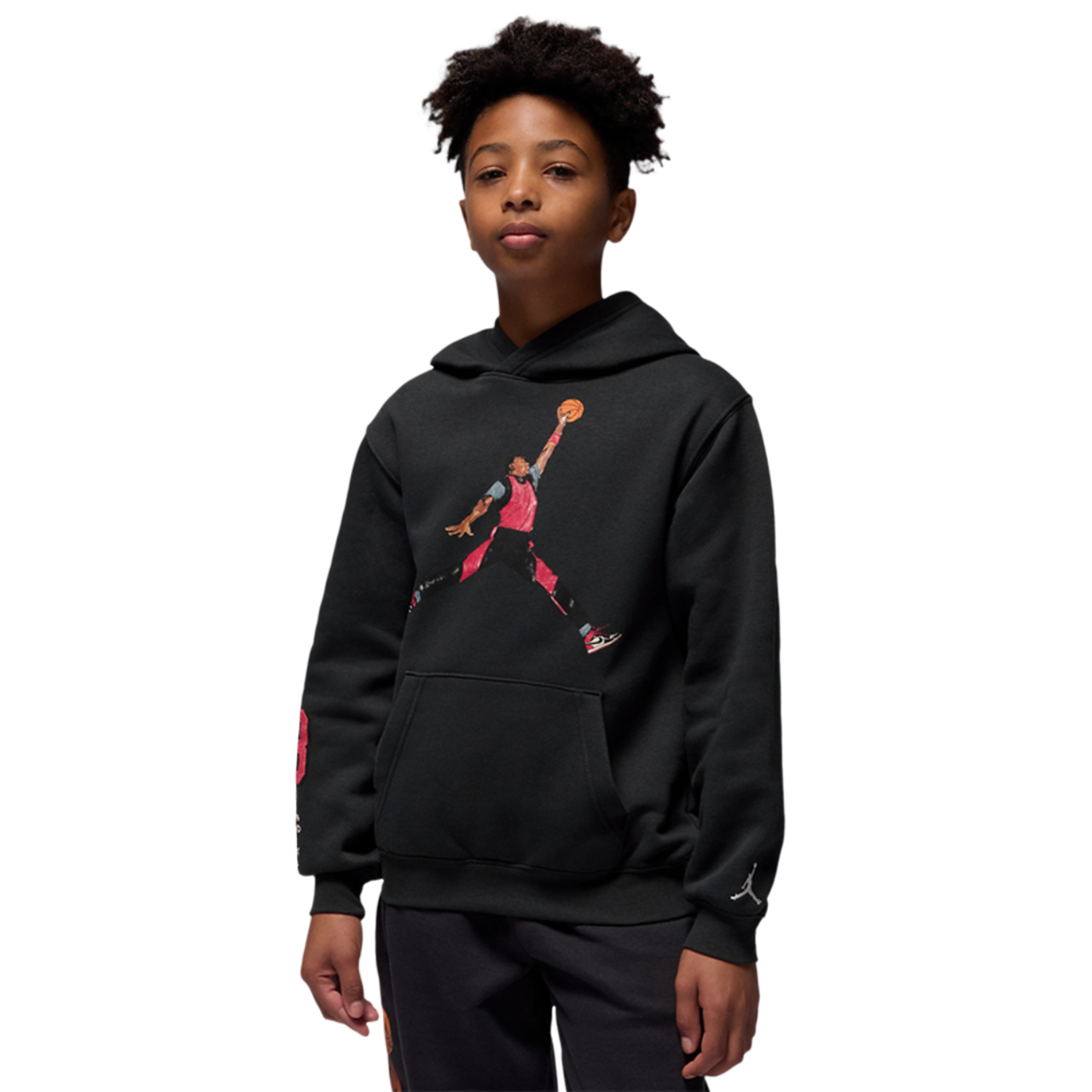 Jordan Sketch Pullover Hoodie - Boys' Grade School | Foot Locker