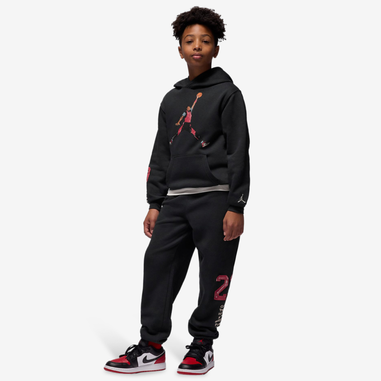Jordan Sketch Pullover Hoodie Image 4 of 9. Tap to open photo gallery.