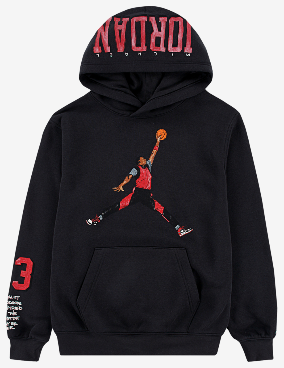Jordan Sketch Pullover Hoodie Image 5 of 9. Tap to open photo gallery.
