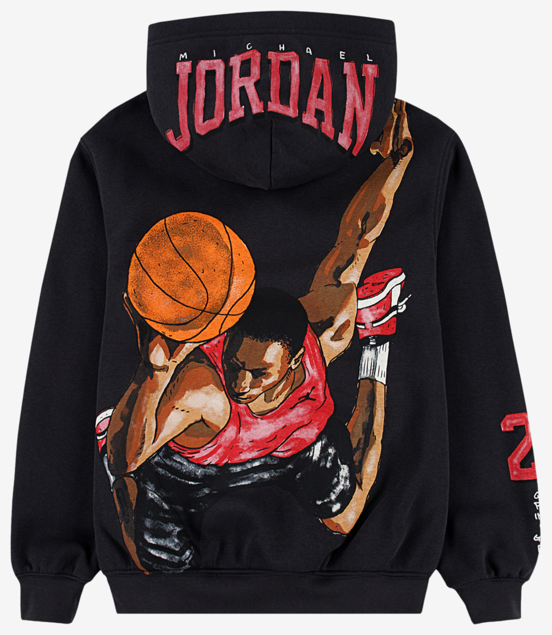 Jordan Sketch Pullover Hoodie Image 6 of 9. Tap to open photo gallery.