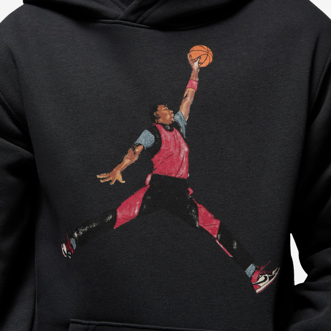 Jordan Sketch Pullover Hoodie Image 7 of 9. Tap to open photo gallery.