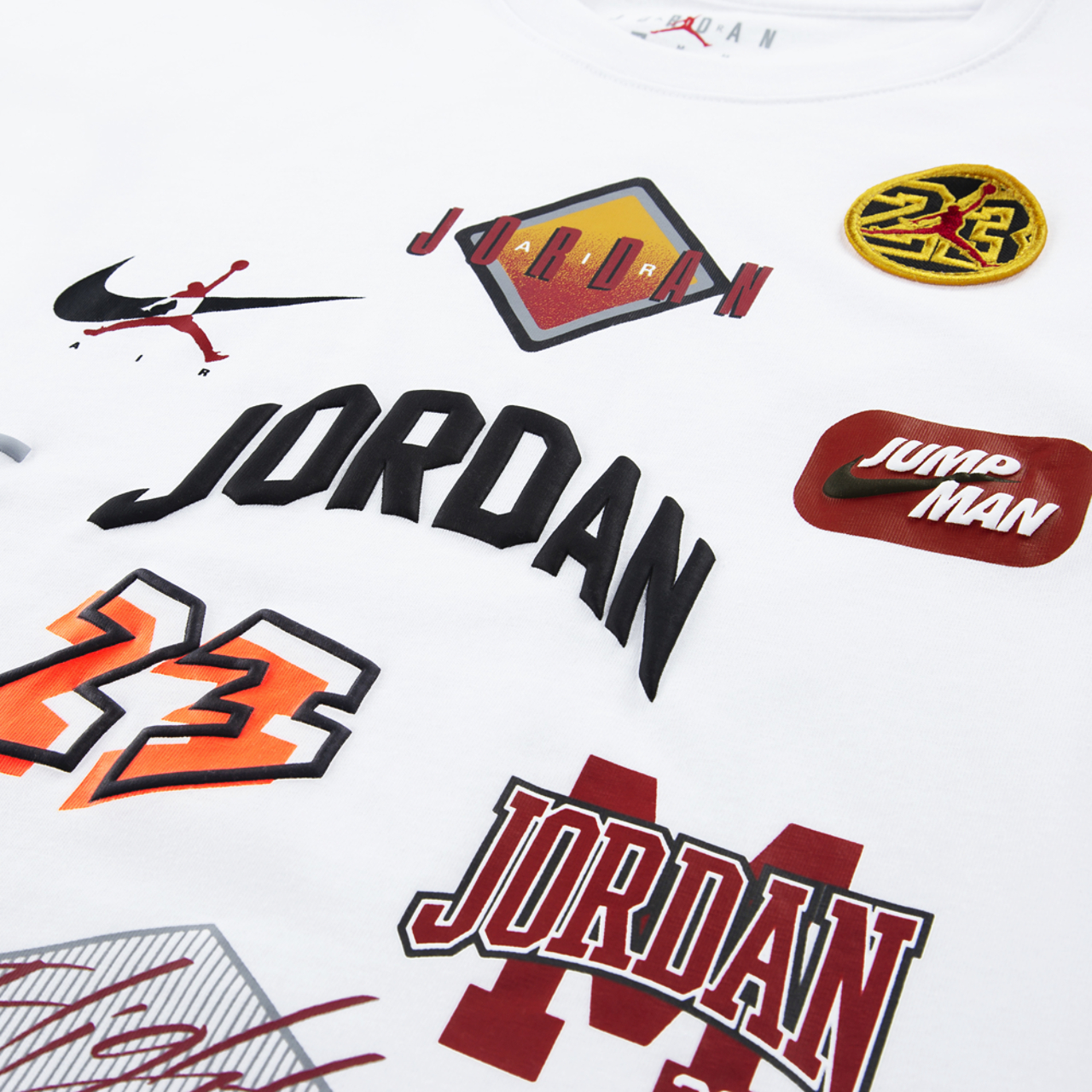 Jordan Dynasty Patch T-Shirt Image 3 of 5. Tap to open photo gallery.