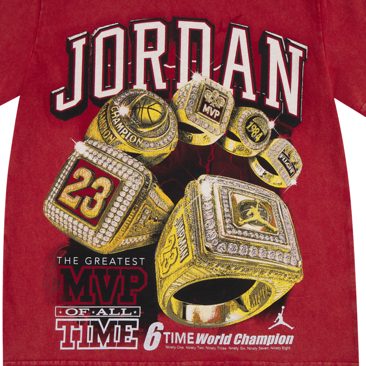Jordan 6 Rings T-Shirt Image 3 of 3. Tap to open photo gallery.